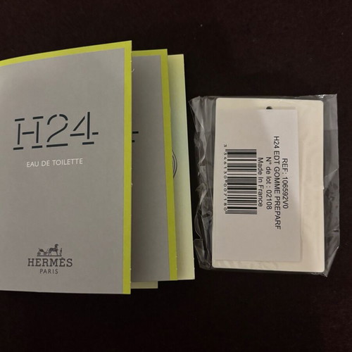 Hermès H24 Eau de Toilette new tester with scented Gommage
