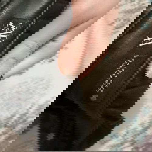 Φούστα midi δερματίνη Zara, μαύρη, small, αφορετη, άψογη κατάσταση