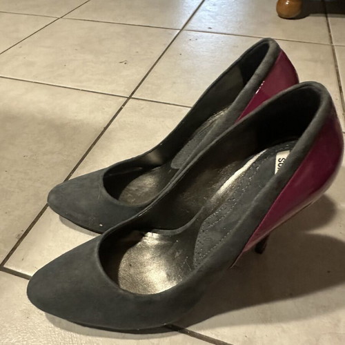 Schutz high heels used with fuchsia patent leather finish, size 37