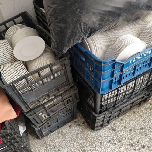 Πιάτο μελαμίνης Φέτας/Φρούτου Chef Φ16cm καινούργιο της EVIVAK