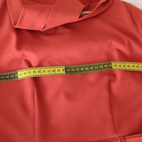 Guy Laroche dress used, brick red, size 38