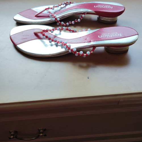 Red slippers new size 41