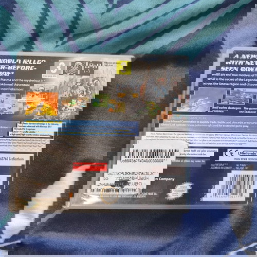 покемон черен игра за Nintendo ds