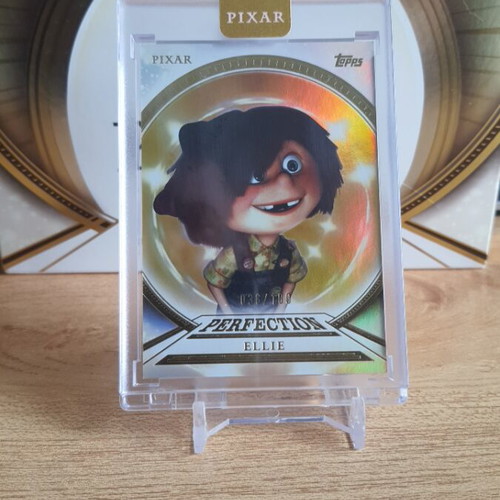 Topps Pixar Gold Perfection Ellie Encased like new