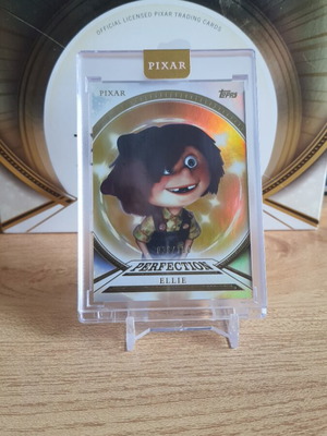 Topps Pixar Gold Perfection Ellie Encased like new