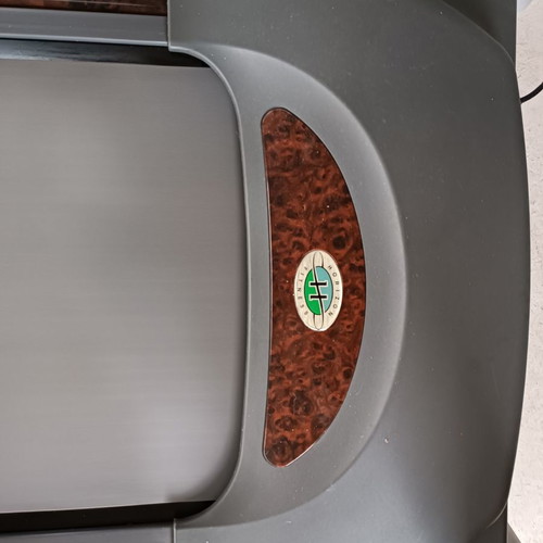 Horizon Paragon treadmill used with shock-absorbing deck