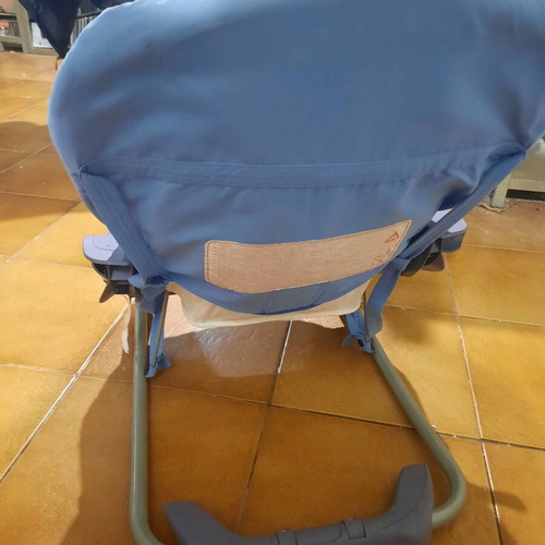 Bébé Confort baby rocker blue with recline and safety belt