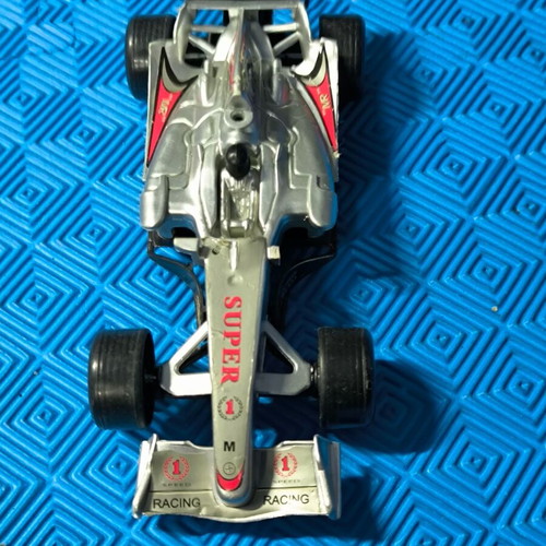 Silver Racing Toy Car Speed Super Racing like new
