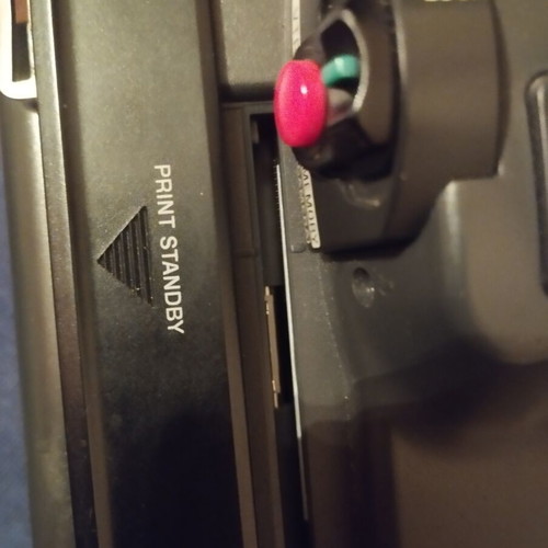 Sony Handycam DCR-TRV820E digital video camera used with printer, battery, charger