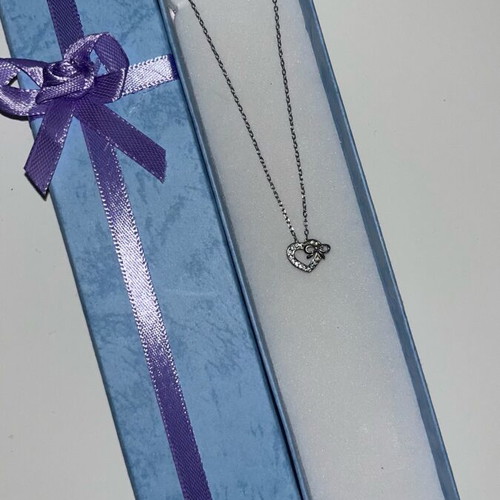 Heart necklace 925 silver Jools new, silver