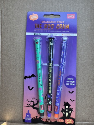 Legami Halloween erasable pens new