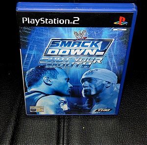 WWE SMACK DOWN SHUT YOUR MOUTH PLAYSTATION 2
