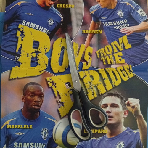 Match Football Magazine Issue 10-16 January 2006 Like New with Chelsea Poster