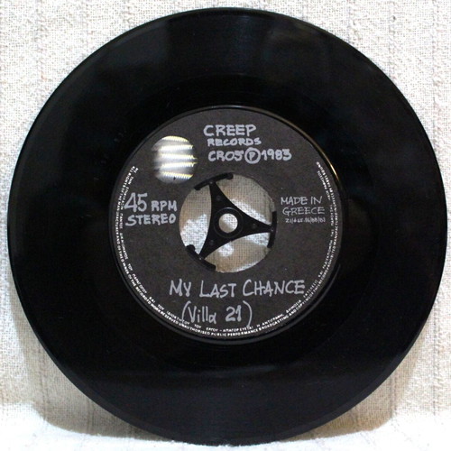 Villa 21 Move vinyl 7" 45 RPM single used, punk