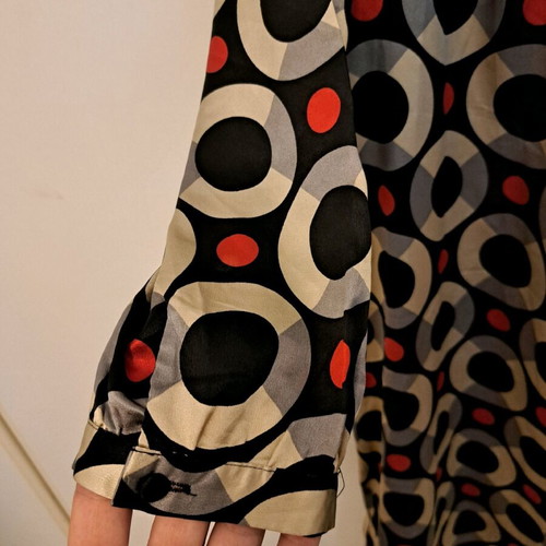 Vintage dress used, special satin