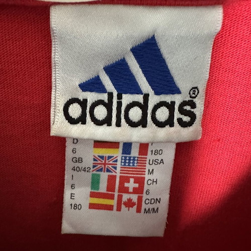 Vintage AC Milan 1999/2000 Adidas x Opel training t-shirt