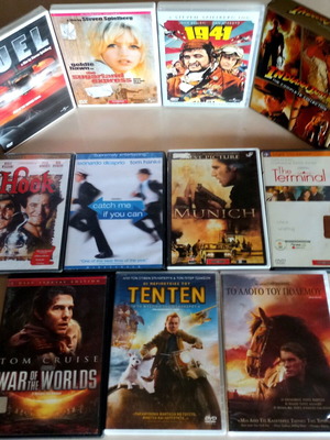 Steven Spielberg 10 DVD Set and Indiana Jones Box Set like new