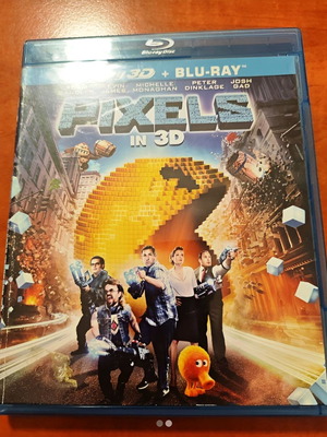 Pixels Blu-ray 3D like new with Greek subtitles