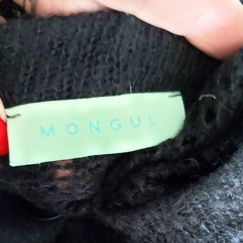 Mongul women's knit vest top, vintage, L to XXL
