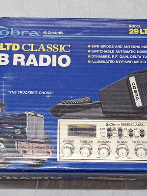 Cobra 29LTD Classic CB radio with microphone
