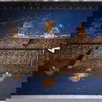 Δερμάτινο Μπαούλο- Βαλίτσα ΑΝΤΙΚΑ, εποχής του 1930