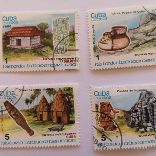 Cuba stamps 1986 used