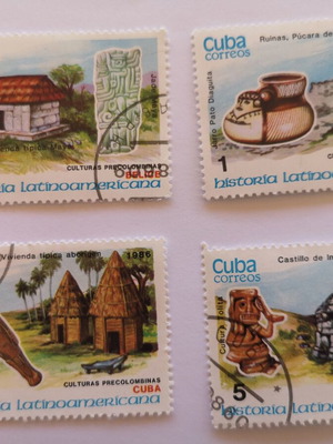 Cuba stamps 1986 used
