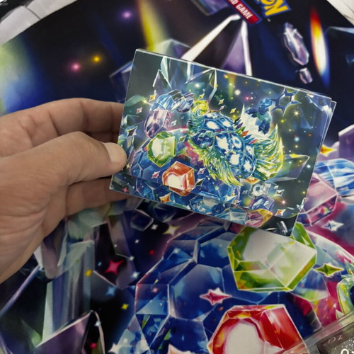Stellar Crown playmat, deckbox, counter, and dices like new