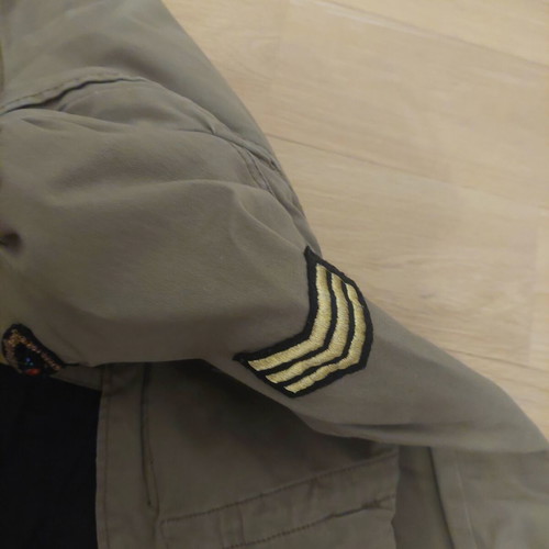 Khaki jacket like new, women's size M