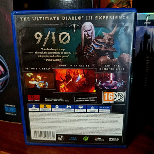 Diablo III Eternal Collection PS4 game like new, English version