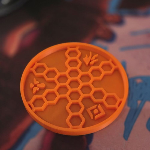 League of Legends coaster new, 3D printed in various colors