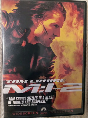Mission Impossible 2 DVD like new with Greek subtitles