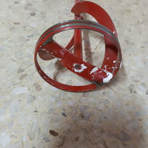 Large paint mixer used
