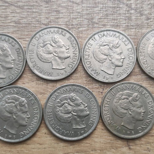 Denmark coins used krone