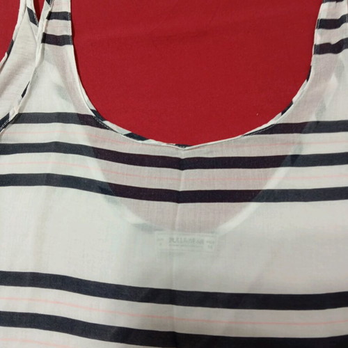 Set of two airy Pull & Bear blouses like new, black and white