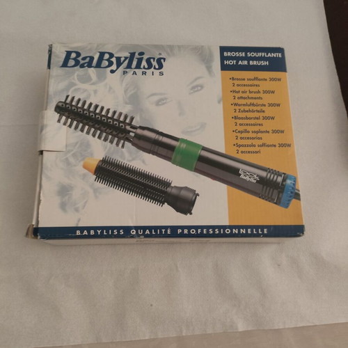 Babyliss Electric Double Hair Brush 300W new with 2 brushes