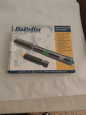 Babyliss Electric Double Hair Brush 300W new with 2 brushes