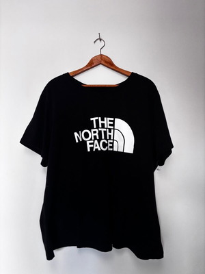 The North Face T-shirt XXXL Νέα Μαύρο και Λευκό