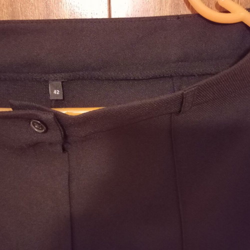 Black flared pants new, size XL