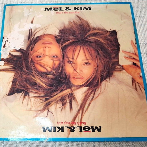Mel & Kim That's The Way It Is 12' vinyl used, electronic