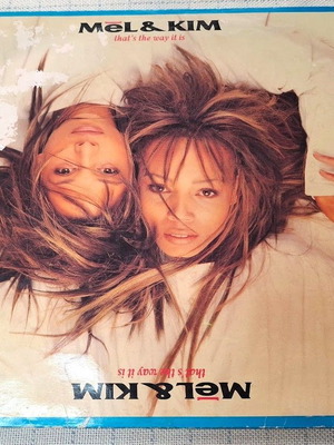 Mel & Kim That's The Way It Is 12' vinyl used, electronic
