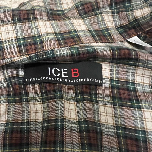 Iceberg shirt brown and green like new, size S