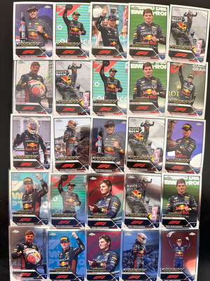 Max Verstappen Topps 2023 κάρτες καινούργιες, 1 στα 299