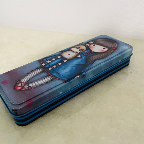 Gorjuss Santoro London Metal Pencil Case like new