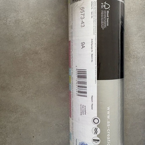 Striped wallpaper made in Germany a.s. creation new roll 0.53m x 10.05m