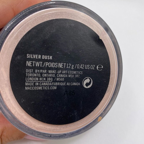 Mac Cosmetics Loose Powder Silver Dusk like new with shimmer