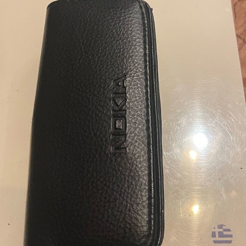Nokia belt phone case used, leather with strong clasp