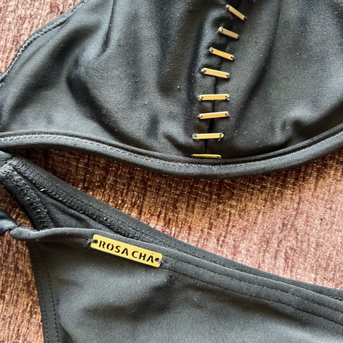 Rosa Cha black bikini S like new
