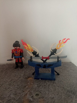 Playmobil Asian fighter figure