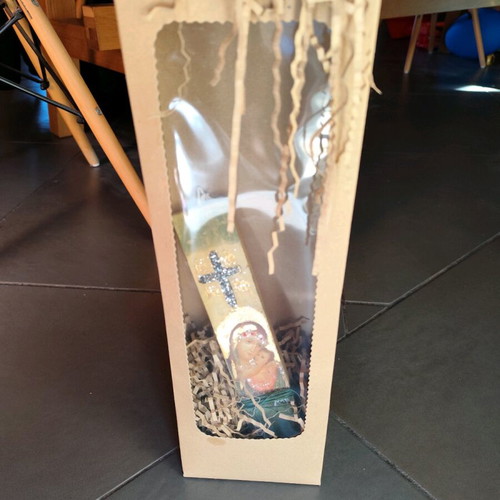 Candle with packaging new
